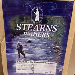 STEARNS WADERS - size 7 & 8