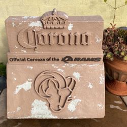 LOS ANGELES LA RAMS - CORONA BEER ADVERTISING DISPLAY