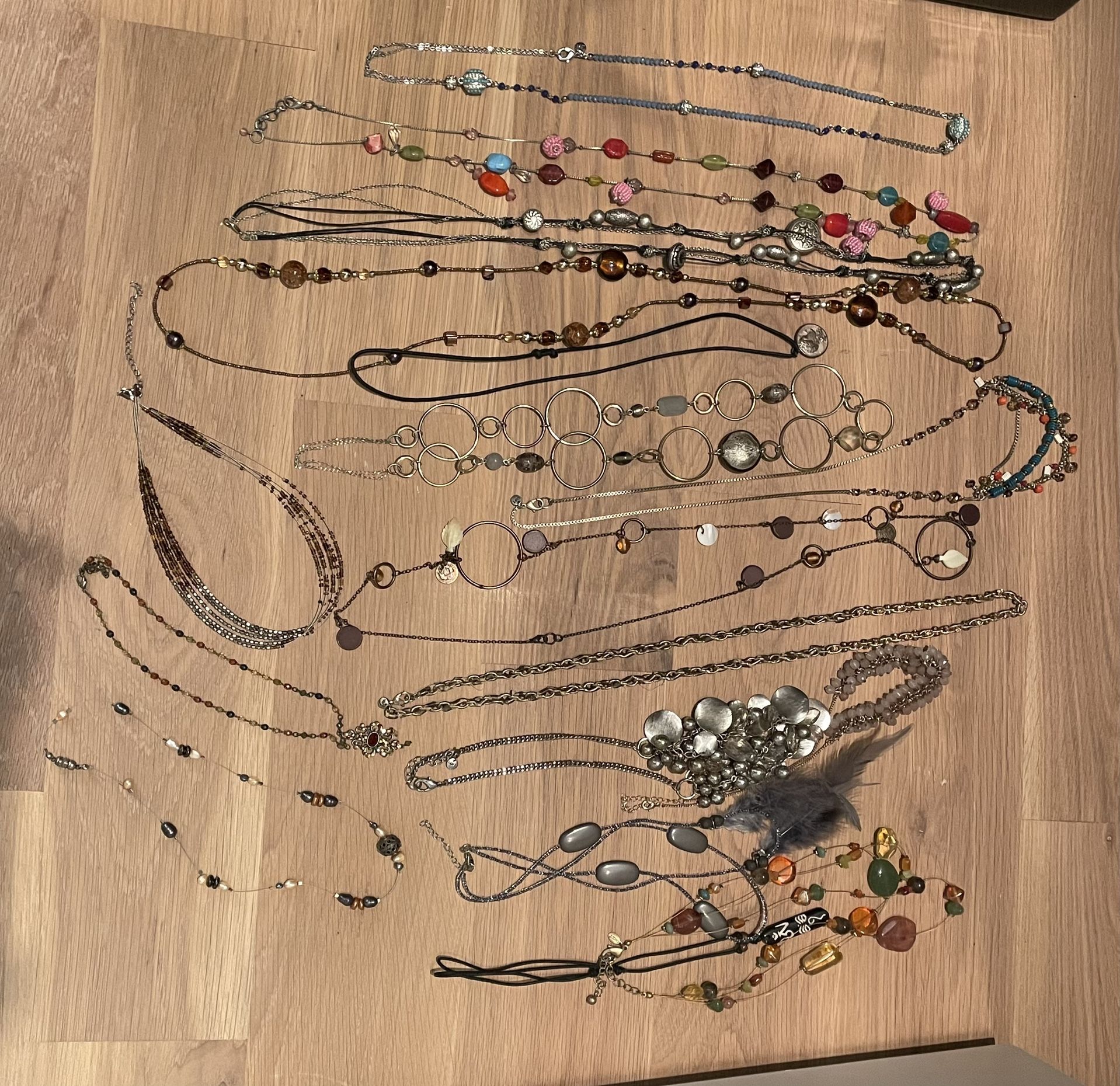 Ladies necklaces- Chicos, Ann Taylor, White House Black Market and more!