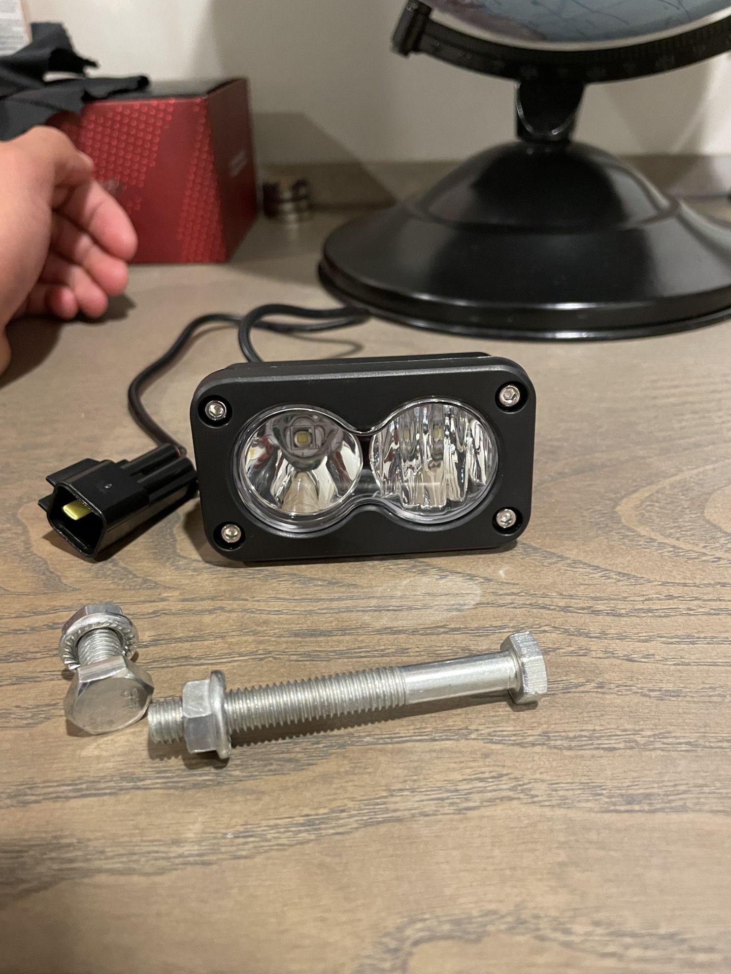 motoparty for Talaria Sting R MX4 Floodlight Headlight Kit PC Lens Motorcycle Light Bar Headlamp
