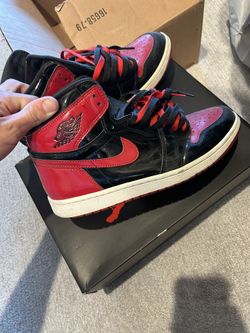 Jordan One Red And Black Size 10.5 