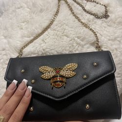 Black Cross Body Bag 
