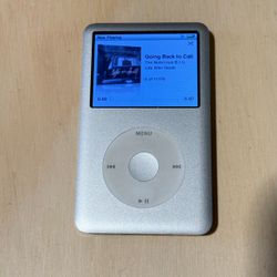 iPod Classic Model:A1238 Slv 7thGen 160GB Tested Good 16-18hr Batt w/11176-Songs