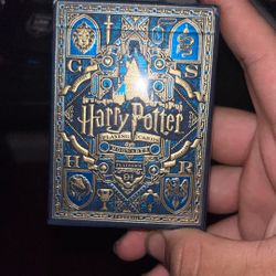 Harry Potter Blue Playing Cards