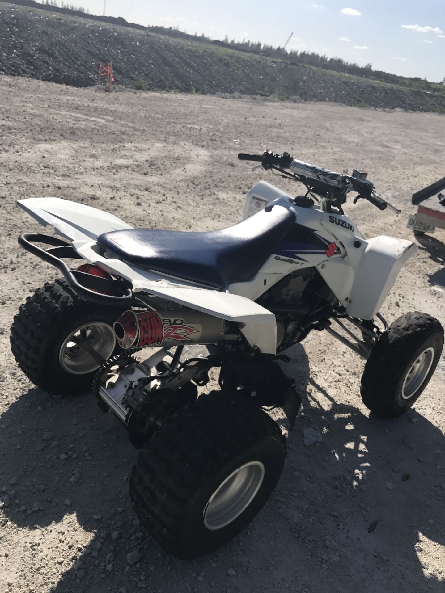 Street legal Atv quad 4 wheeler bike motorcycle dual sport Suzuki ltz400 quadsport