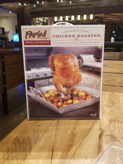 Stainless Steel Chicken Roaster (Barbecue)