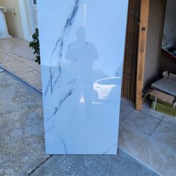 Floor Tile 4x2 White Wit Gray 12 And A Half Box And 64 Feet Running  Board