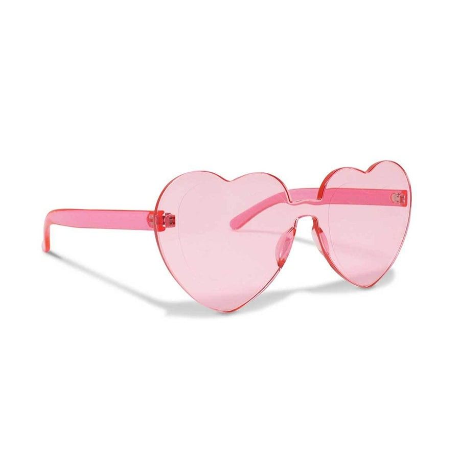 Pink Heart Sunglasses