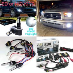 Hid conversion kit - led lights bulb kits - any car headlight - Any Bulb Size H11 Toyota Camry To 9006 Chevy Silverado H13 H1 H13 Ram Any Vehicle 