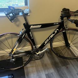 54” Javelin road/triathlon bike