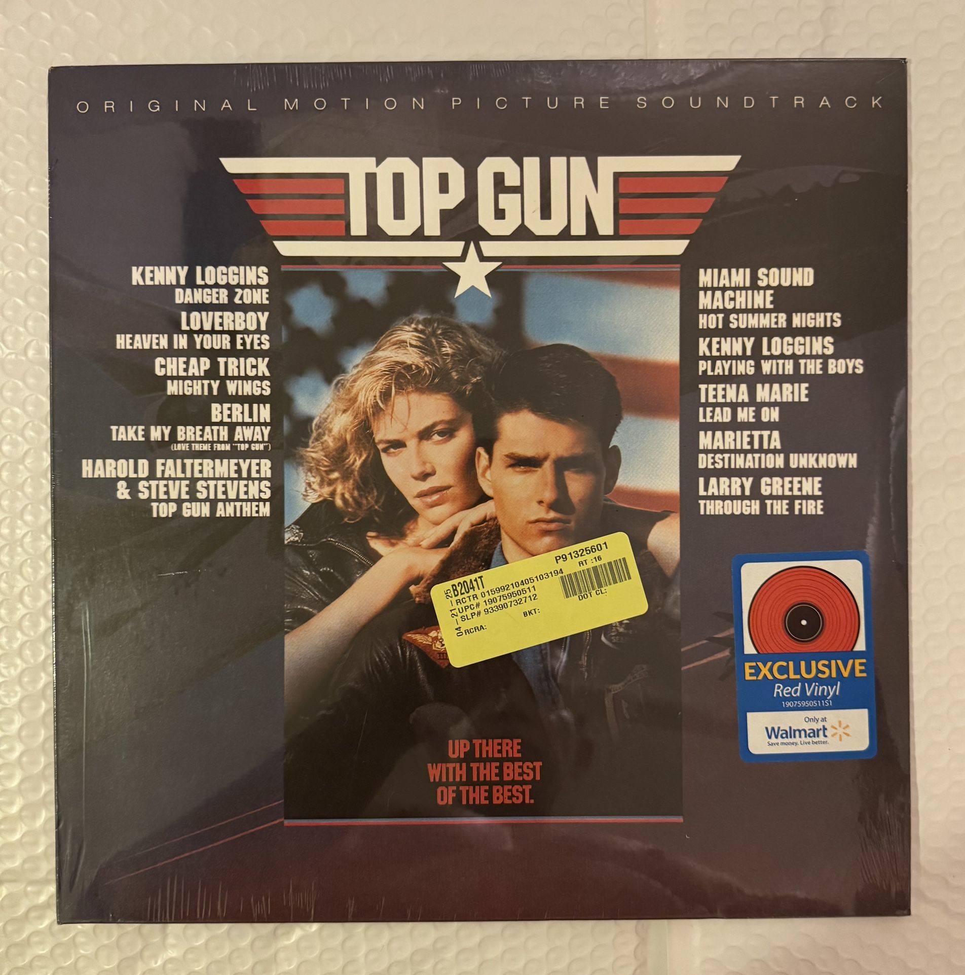 Top Gun Soundtrack - Red Vinyl