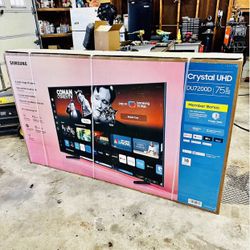 Samsung - 75" Class 7 Series LED 4K UHD Smart Tizen TV  Brand New In Box  Delivery Available
