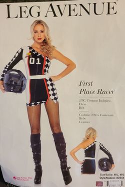 Leg Avenue First Place Racer Costume M/L
