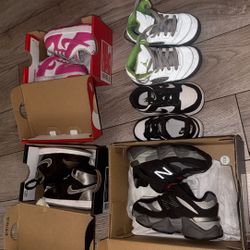 Toddler Jordan, Nike , And New Balance 
