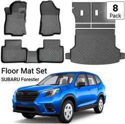 8 PC Foor Mat Set for Subaru Forester 2025-26