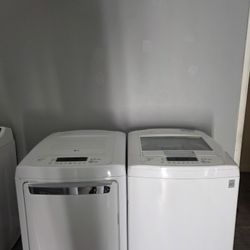 LG WASHER AND DRYER SET BOTH ELECTRIC XL CAPACITY 5.3 CU GOOD CONDITION HEAVY DUTY DELIVERY AVAILABLE FOR EXTRA FEE WE DO REPAIRS 