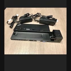 1 Used Docking Station + 1 Power Adapter Lenovo Ultradock for T440-T470s Or Buy 2 for $40 & Get 1 Dock / 1 Power Adapter Free