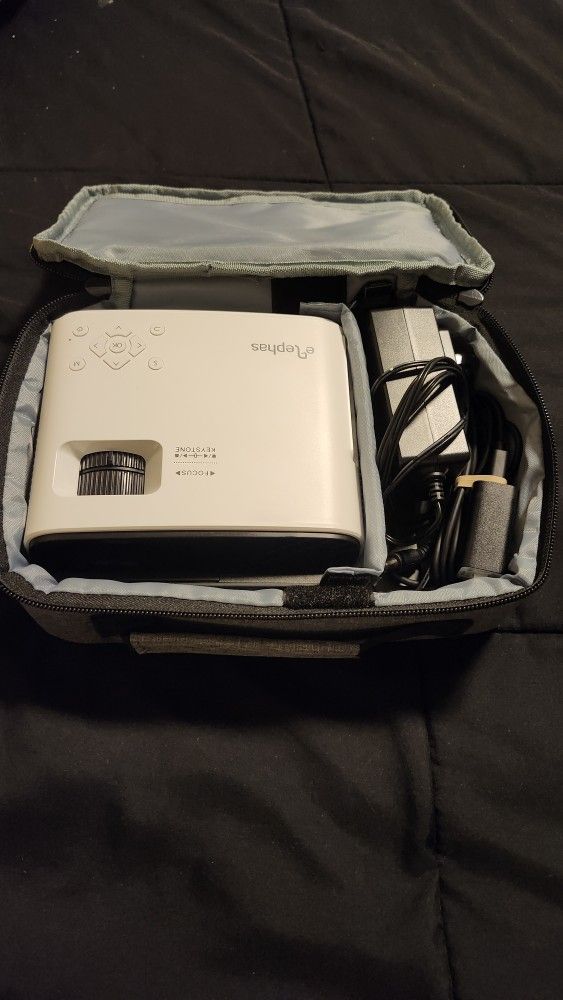 Mini Projector With (Firestick) & (100 Inch Easy Screen)
