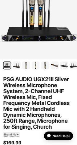 Wireless microphone system