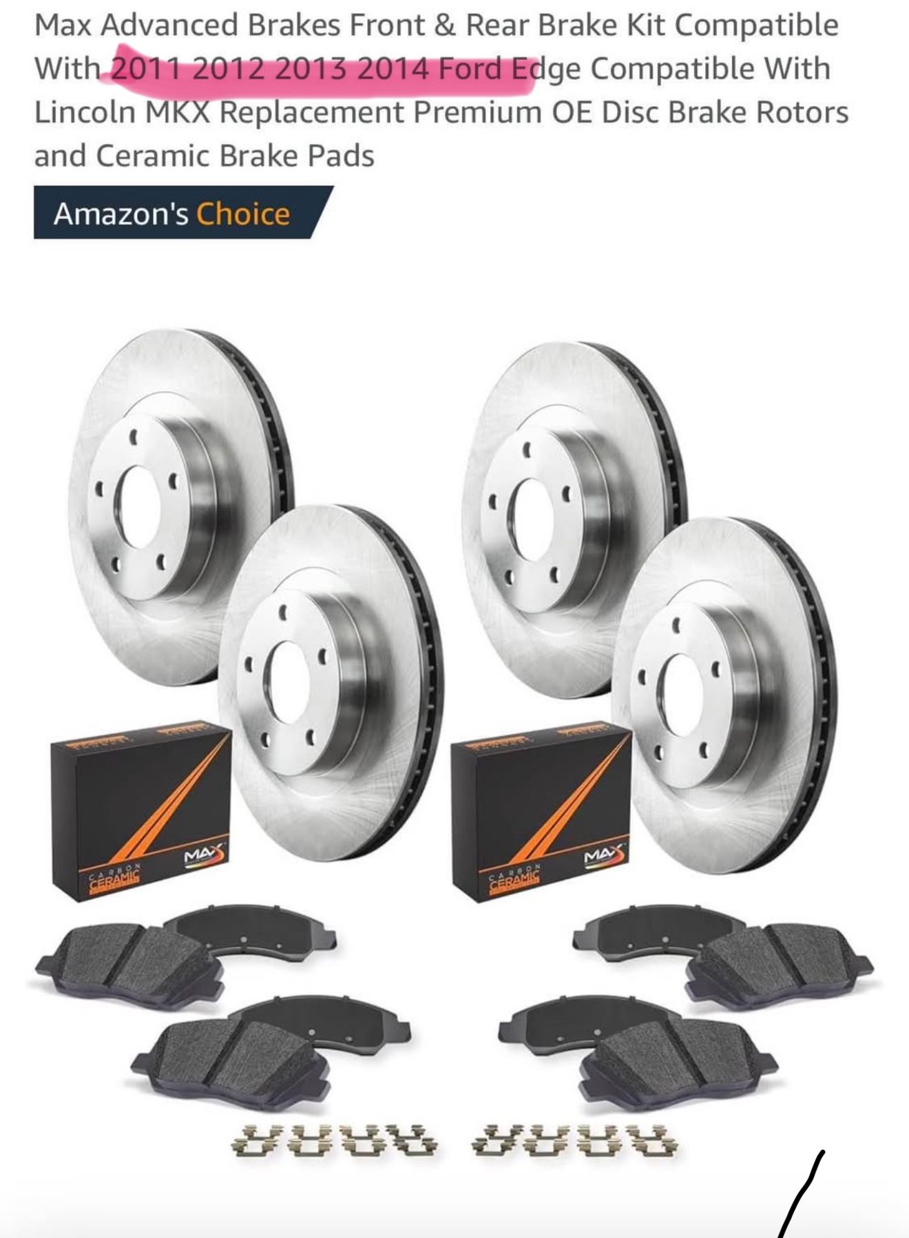 Rotors And Brake Pads