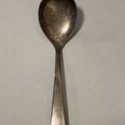 Small Size Plain Silver Plated Sheffield Soup Spoon