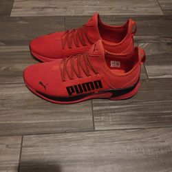 Red Puma Shoes Size 10.5