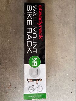 Steady Rack wall-mounted bicycle rack
