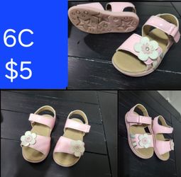 Toddler Girl Pink Sandals Size 6C