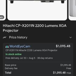 Hitachi Projector 