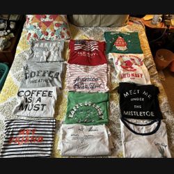 Old Navy; Set Of 12 Assorted Short Sleeves T-shirt’s 3XL