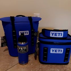 🔥 YETI Cooler Set – Brand New! $300 for the Full Set (Willing to Sell Items Separately) 🔥