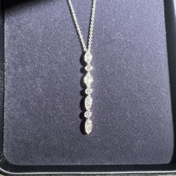 Tiffany Teardrop Necklace And Earrings 