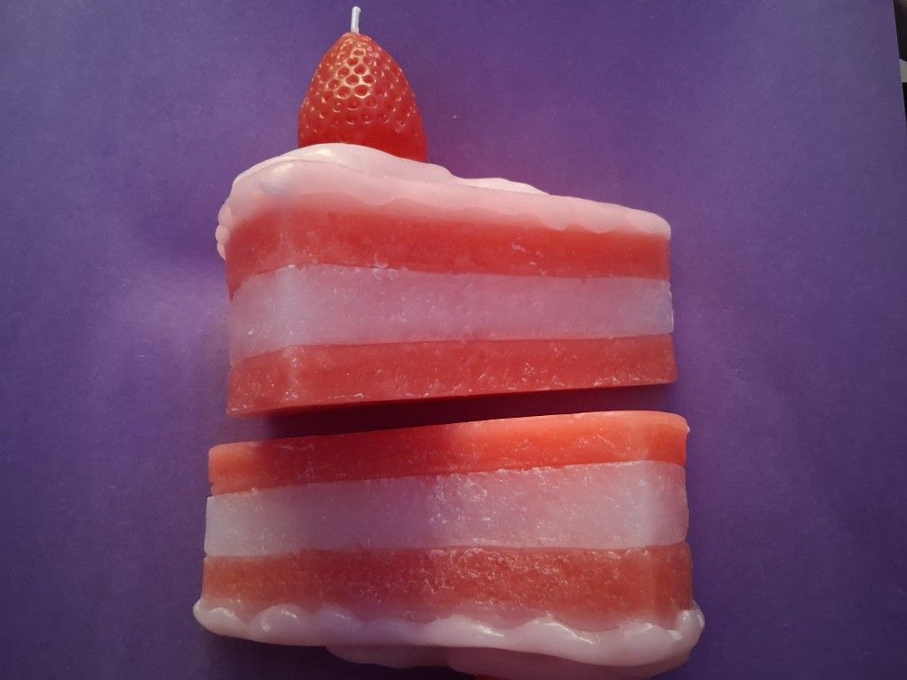 Strawberry Shortcake Candles