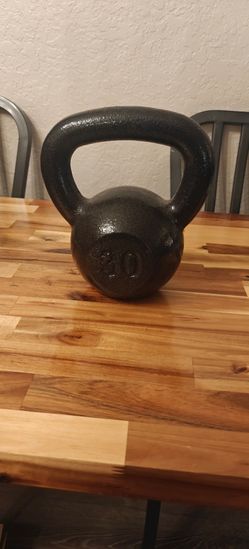 30 lb kettlebell