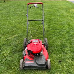 Troy belt push mower