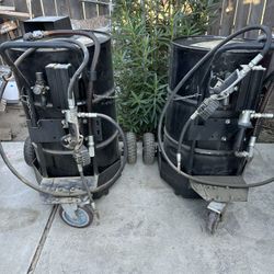 Oil Tanks Rolling Racks Included  $350 Each 