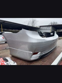 Rear Bumper Cover fits 2011-2013 Toyota Corolla Silver