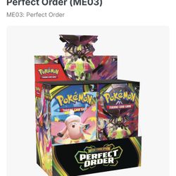 Pokémon Perfect Order Booster Box 