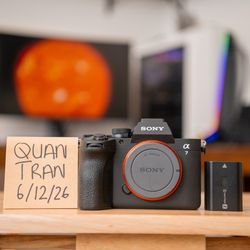 Sony A7v camera