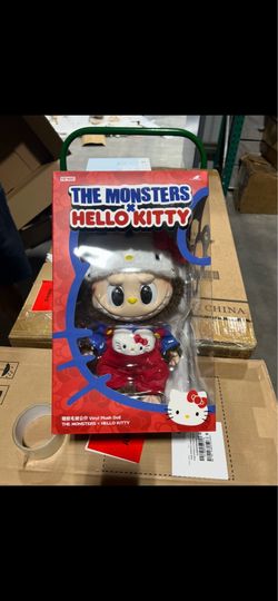 New in box POP MART The Monsters x Hello Kitty Vinyl Plush Doll New In Box