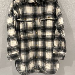 banana Republic Women’s Button Up Front Shirt Jacket