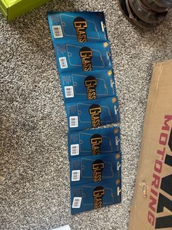 Lot of 7 Premium Tempered Glass Screen Protectors