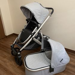 Uppababy Vista V2 Stroller and Bassinet 