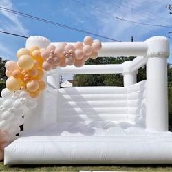 White Bounce House