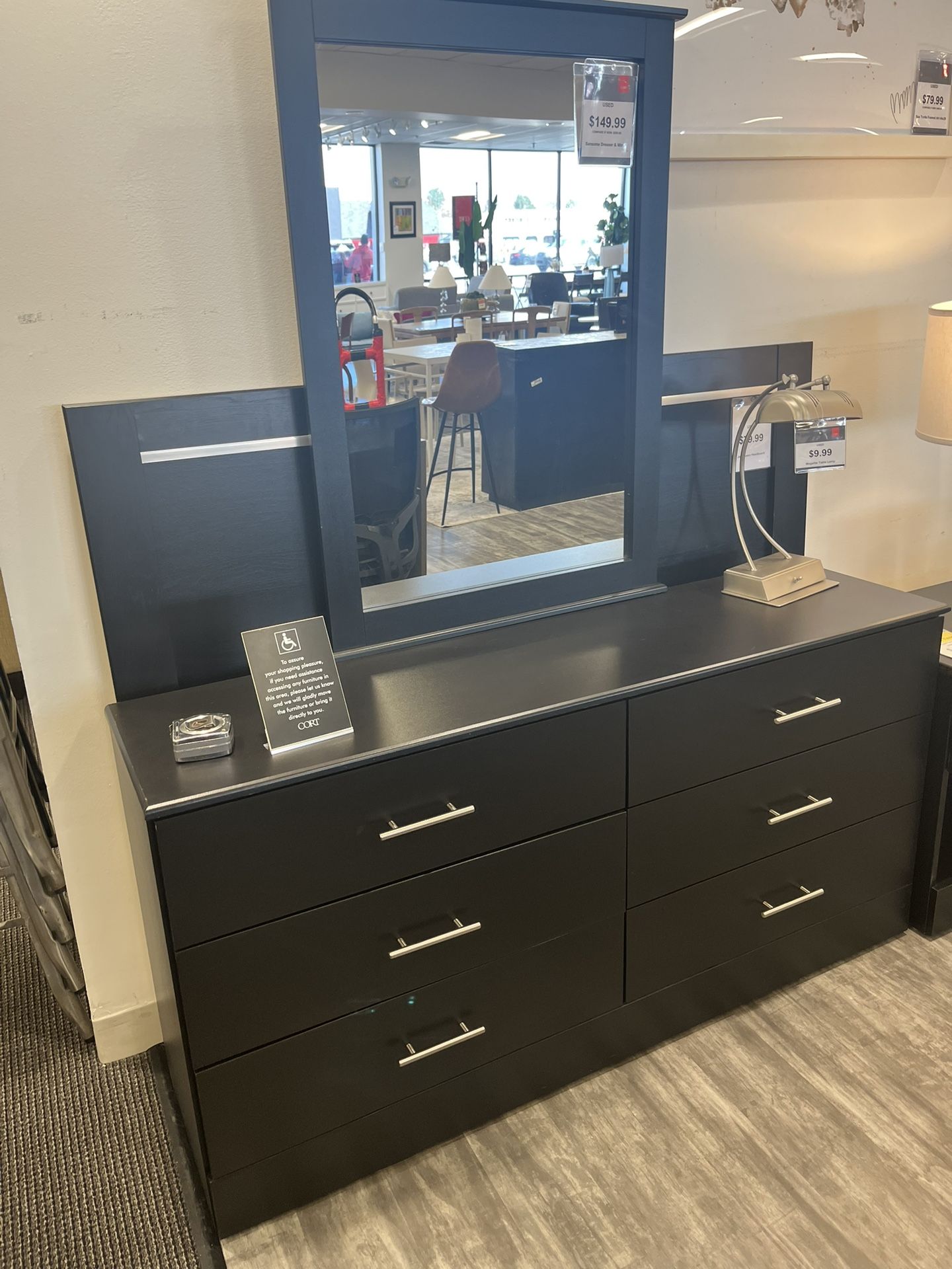 Dresser And Mirror