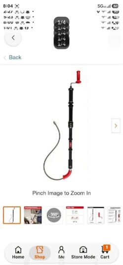 Milwaukee Drain Snake Drain Cleaning Cable