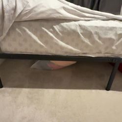 Queen bed frame with Bed 