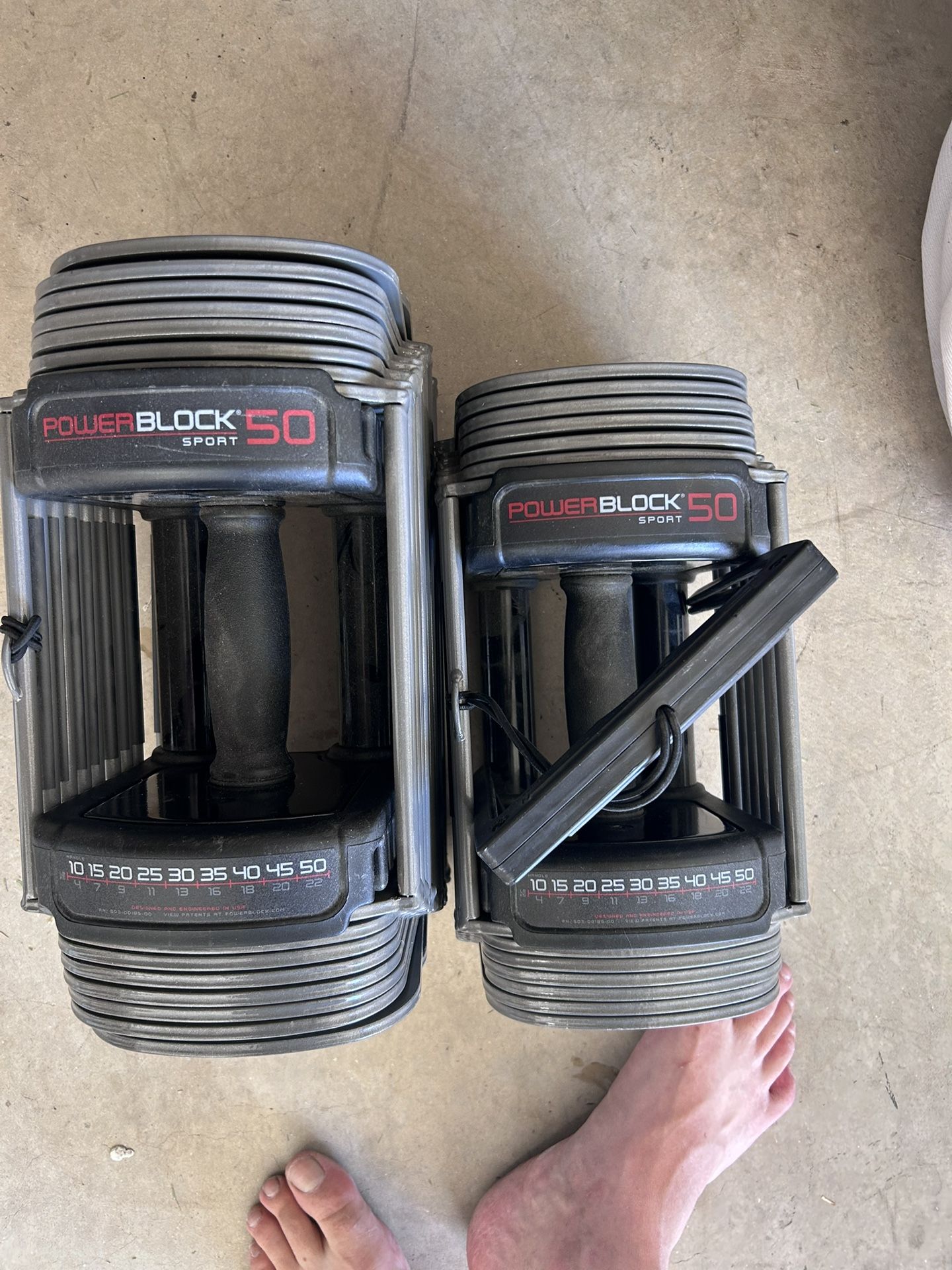 Power Block 50 Weights