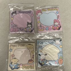 Sanrio Memo Pads