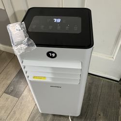 10000 BTU Portable Air Conditioners,4-In-1 Cooling/Fan/Sleep, AC Unit With Remote Control,Timer, Floor Air Conditioner Cools up to 500 Sq.Ft, Quiet AC